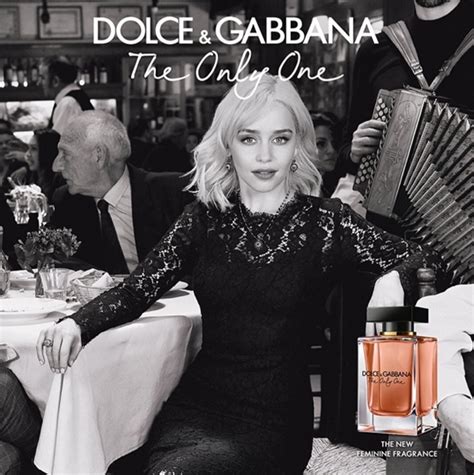 Emilia Clarke for Dolce & Gabbana 'The Only One' Fragrance